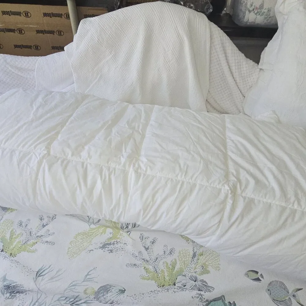 Pottery Barn PB Teen Duvet Insert Filler Full/Queen White EUC 88x90